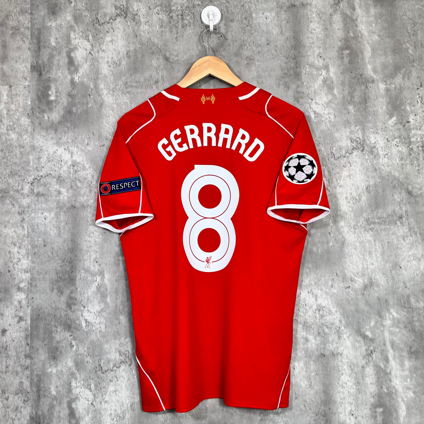 Liverpool 2014/15 Home Gerrard #8 - Medium