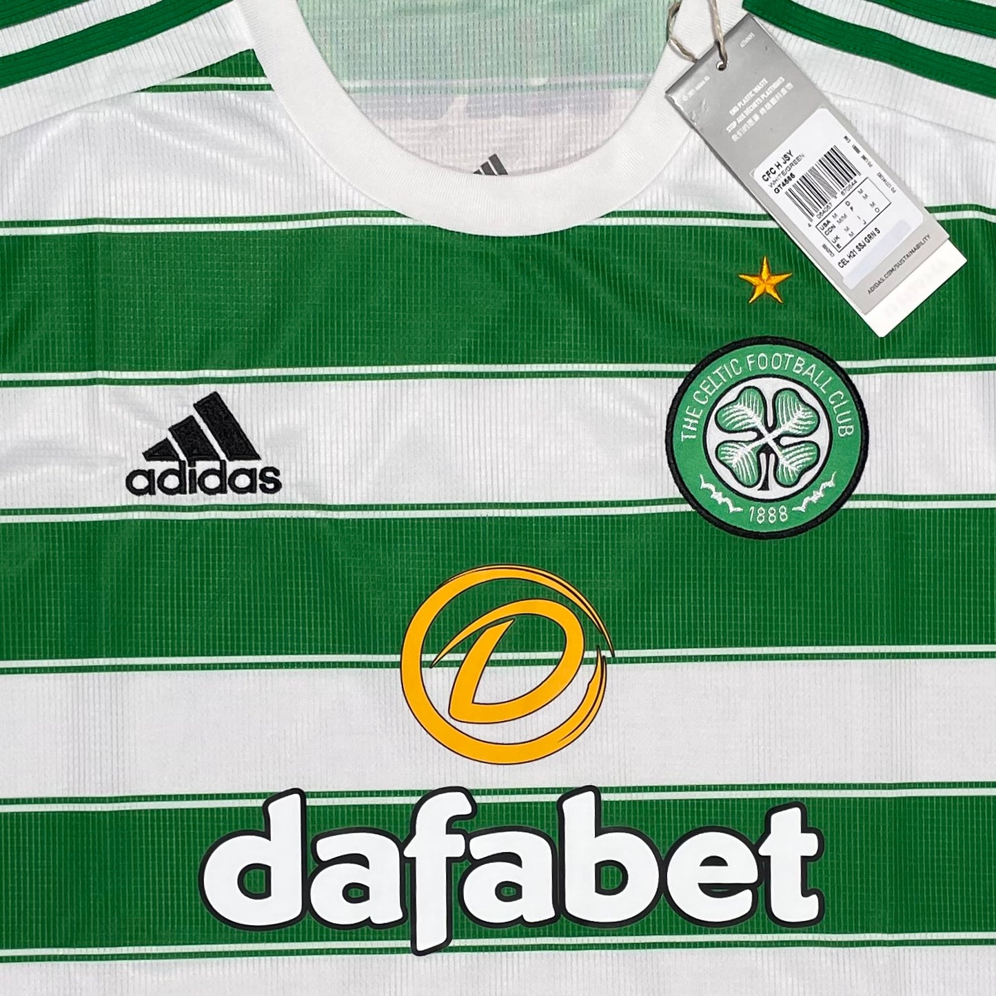 Celtic 2021/22 Home Shirt BNWT - Medium