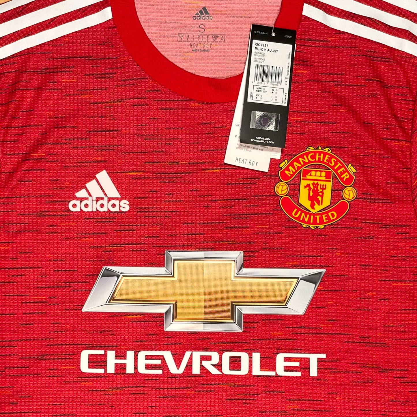Manchester United 2020/21 Home Authentic Shirt BNWT - (Multiple Sizes)