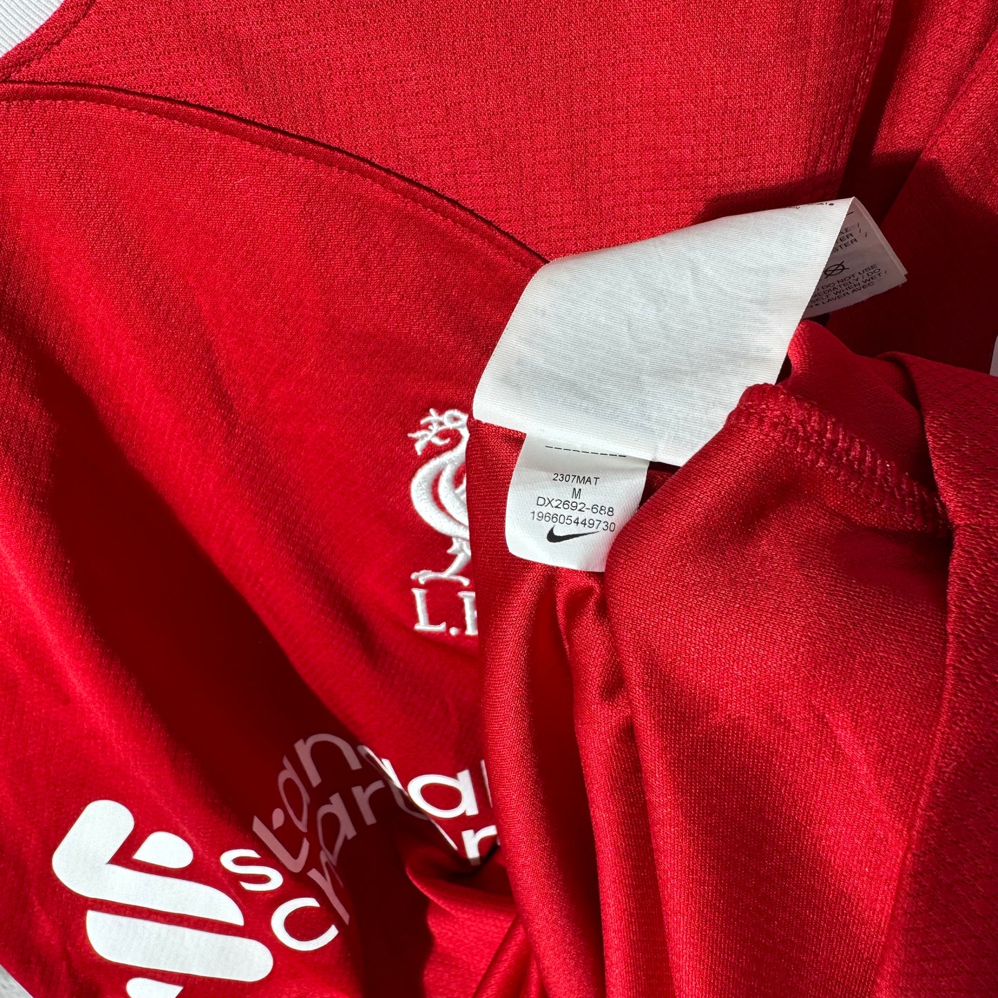 Liverpool 2023/24 Home Virgil #4 - Medium