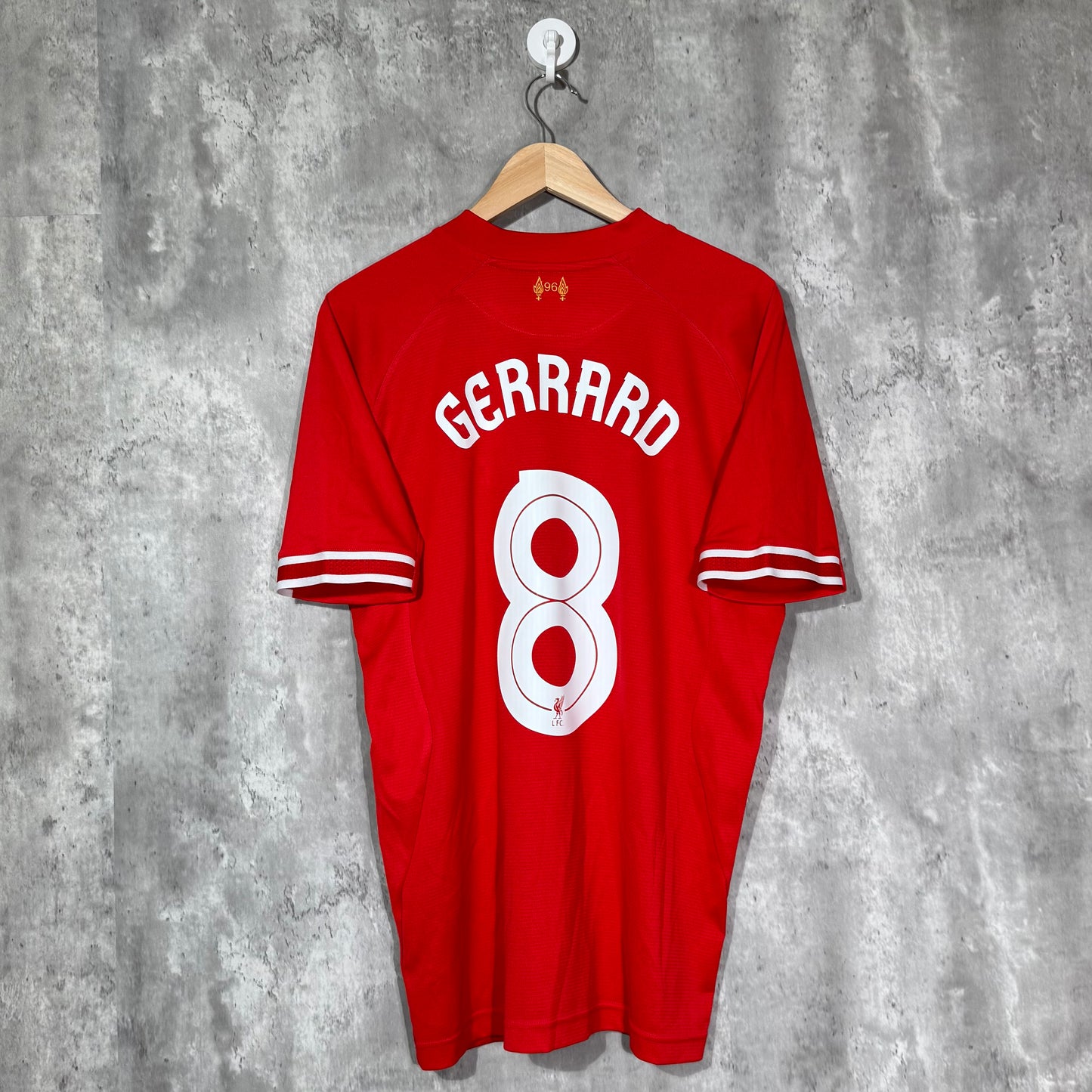 Liverpool 2013/14 Home Gerrard #8 - Large
