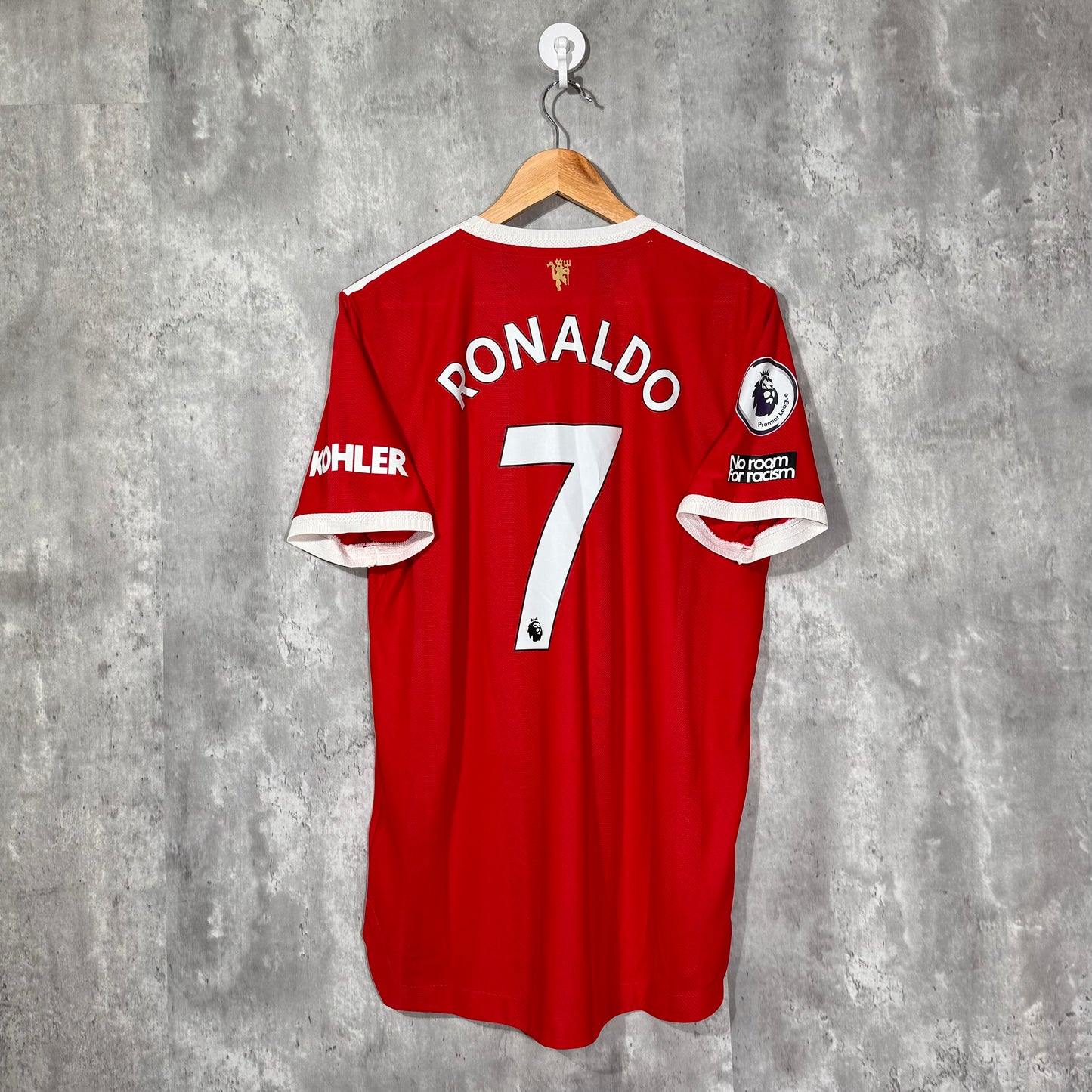 2021/22 Manchester United Home Authentic Shirt Ronaldo #7 - Large