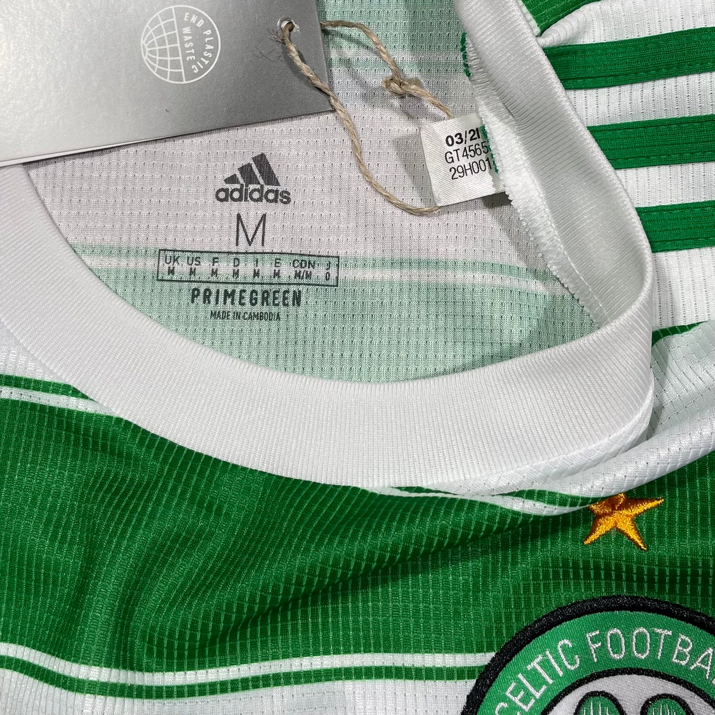 Celtic 2021/22 Home Shirt BNWT - Medium