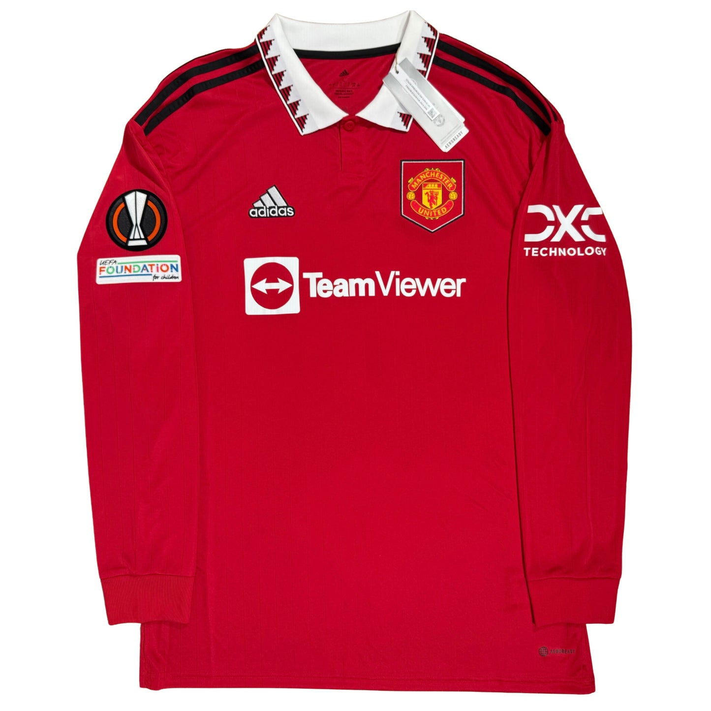 Manchester United 2022/23 Home L/S Shirt Ronaldo #7 - Large