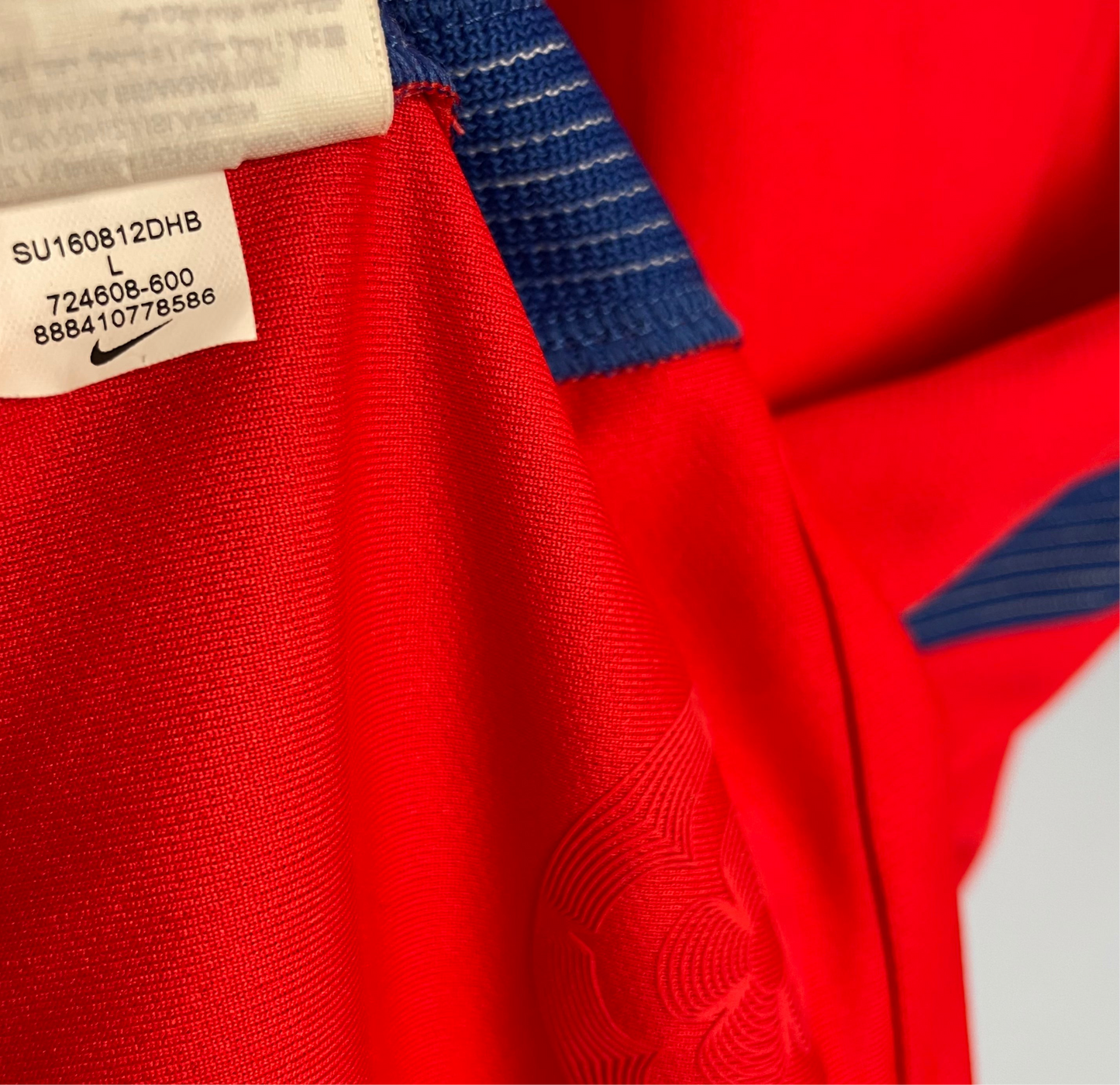 England 2016 Away Shirt - Large