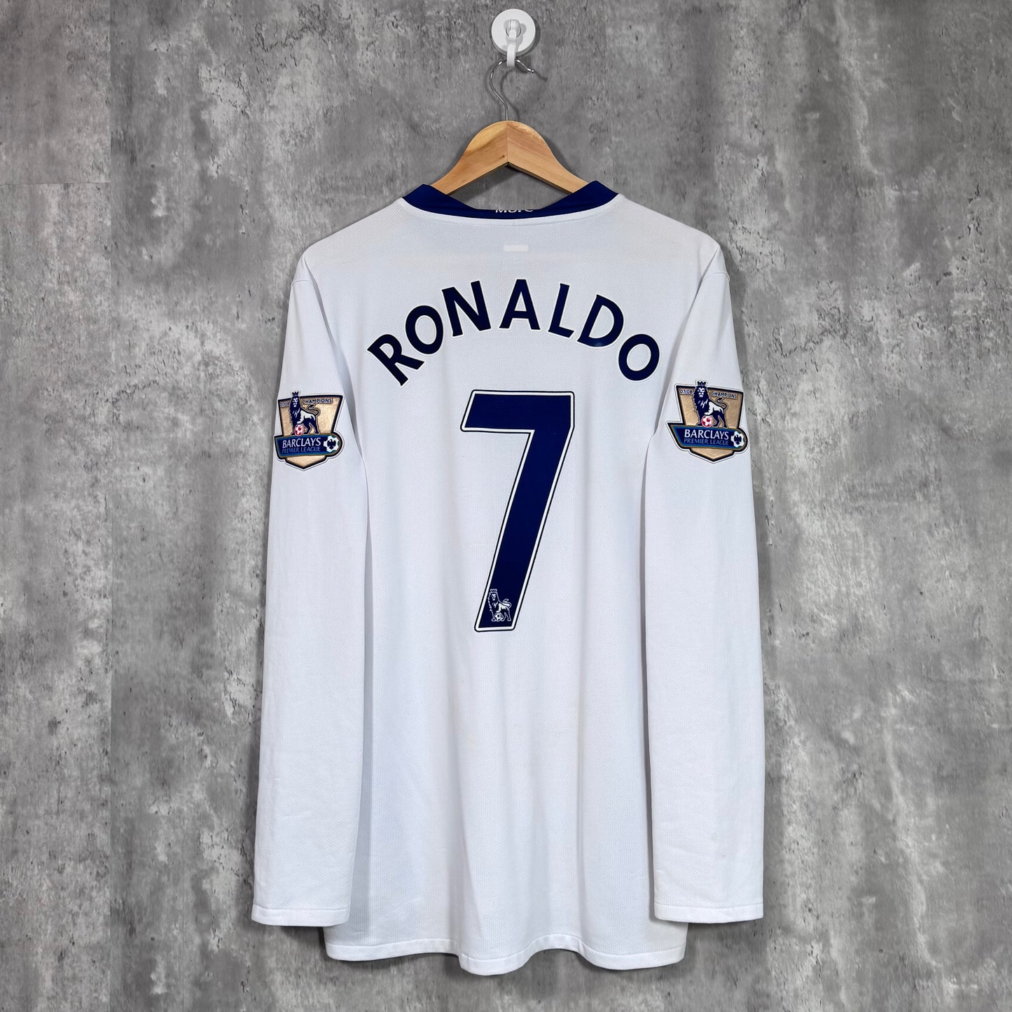 Manchester united 2008/09 Away L/S Ronaldo #7 - XL