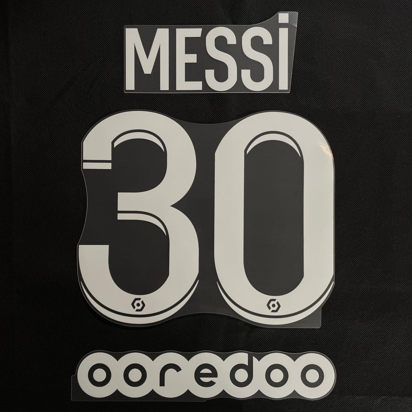 2021-23 PSG Home/Third Messi #30 Official Name Set