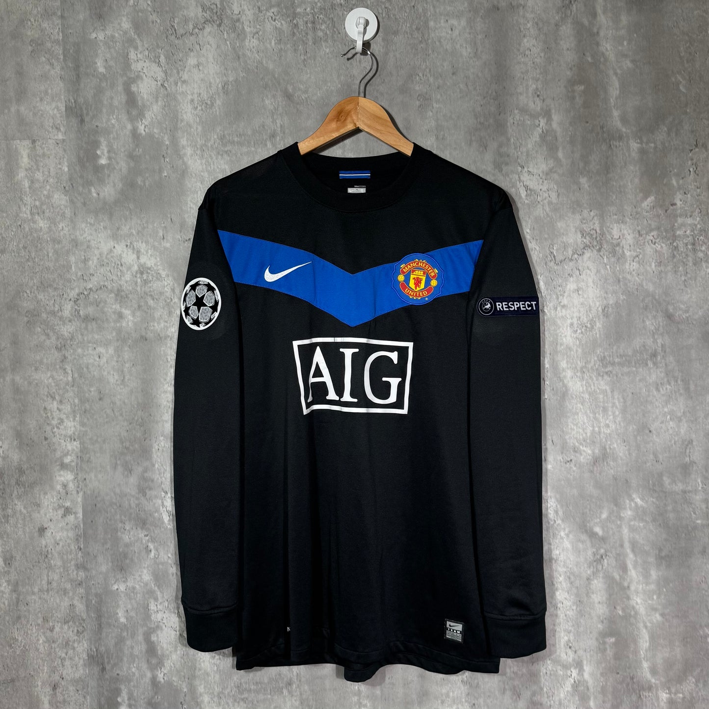 Manchester United 2009/10 Away L/S Berbatov #9 - Large