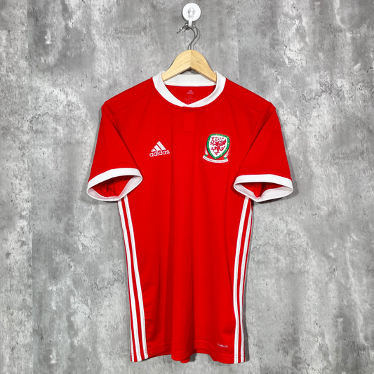 Pays de Galles 2016-18 Maillot Domicile Original - Moyen