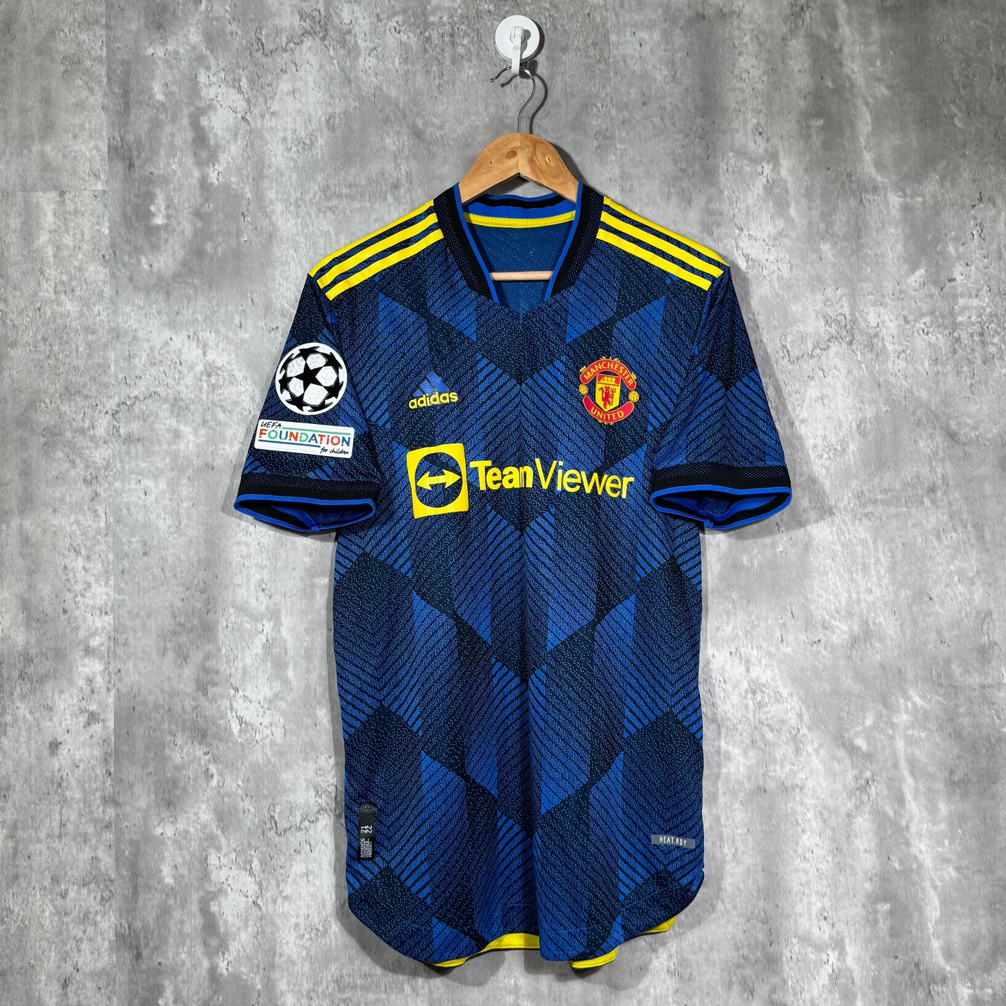Manchester United 2021/22 Third Authentic Shirt Ronaldo #7 - Large