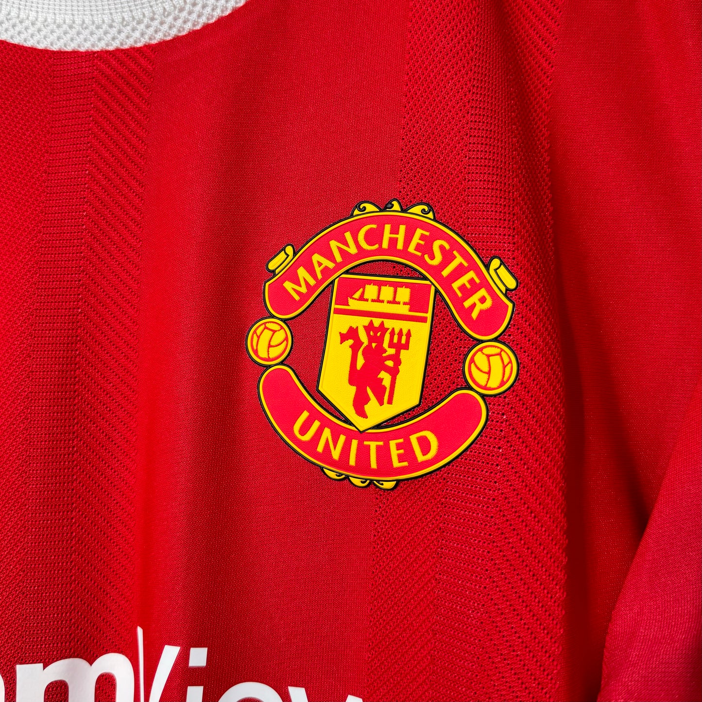 2021/22 Manchester United Home Authentic Shirt Ronaldo #7 - Large