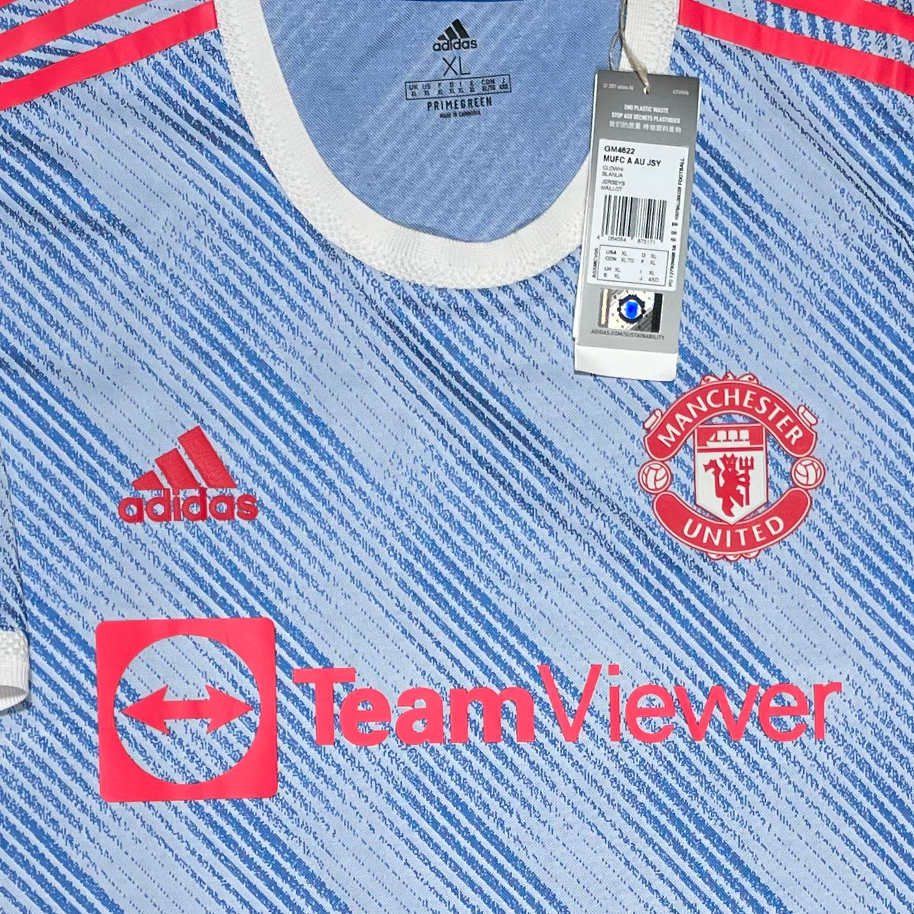 Manchester United 2021/22 Away Authentic Shirt Sancho #25 - XL