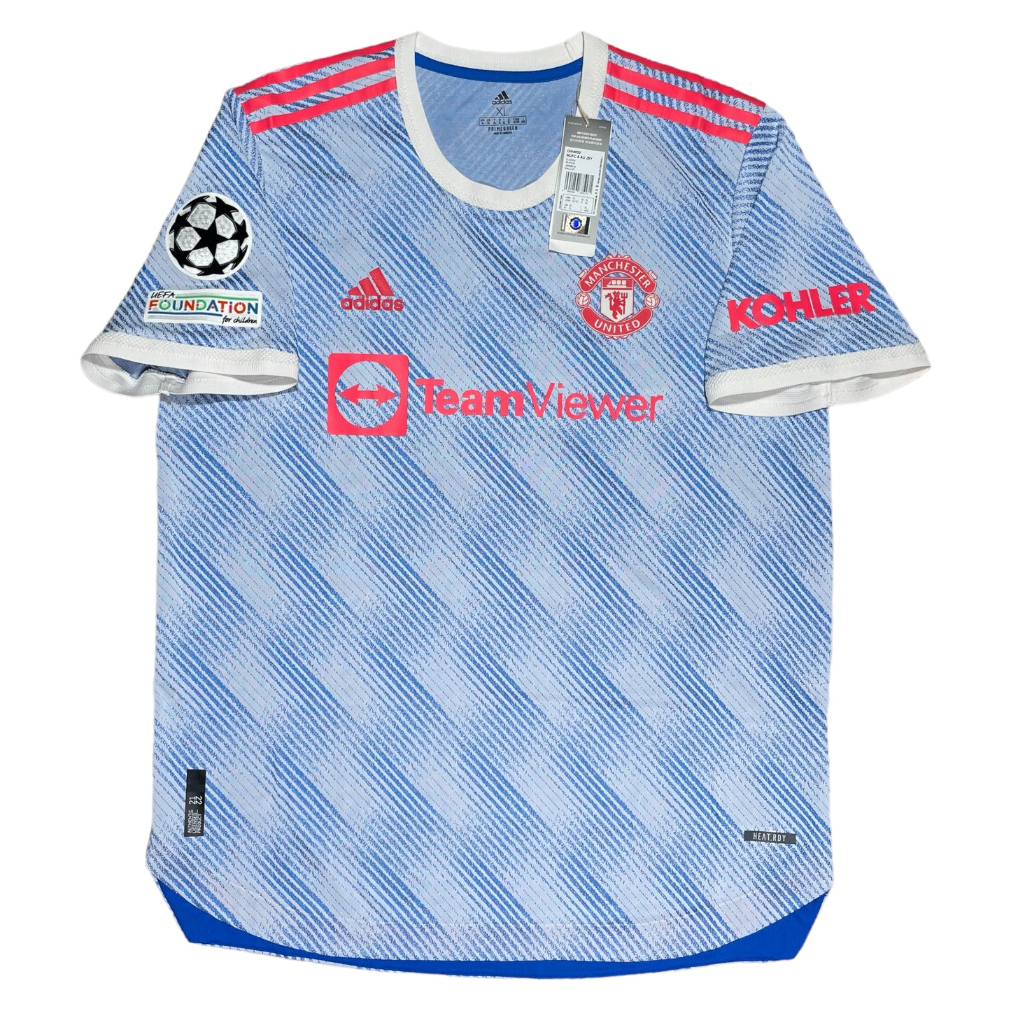 Manchester United 2021/22 Away Authentic Shirt Sancho #25 - XL