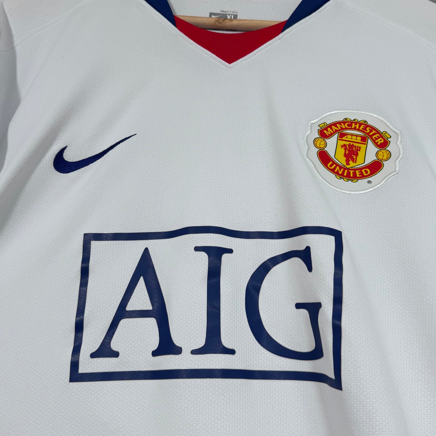 Manchester united 2008/09 Away L/S Ronaldo #7 - XL