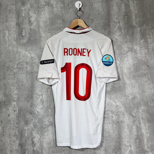 England 2012 Home Shirt Rooney #10 - Large