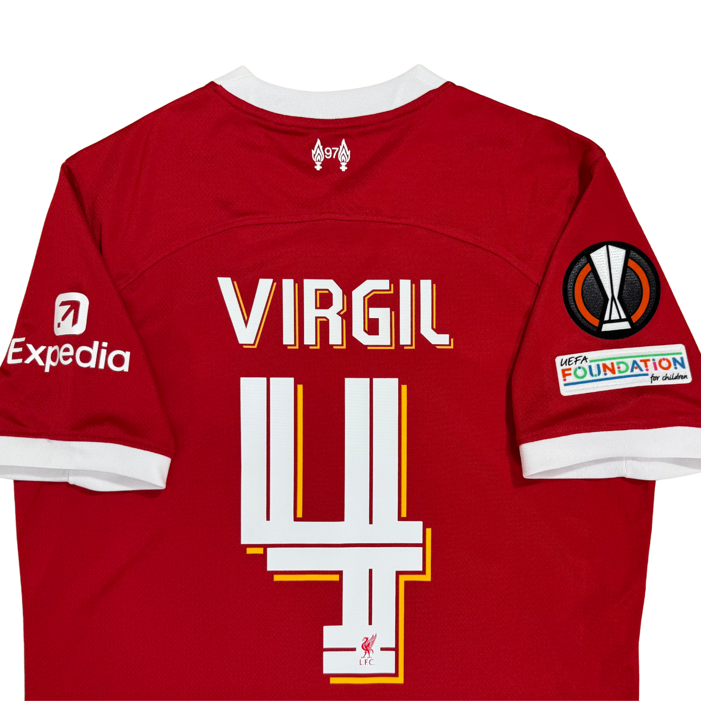 Liverpool 2023/24 Home Virgil #4 - Medium