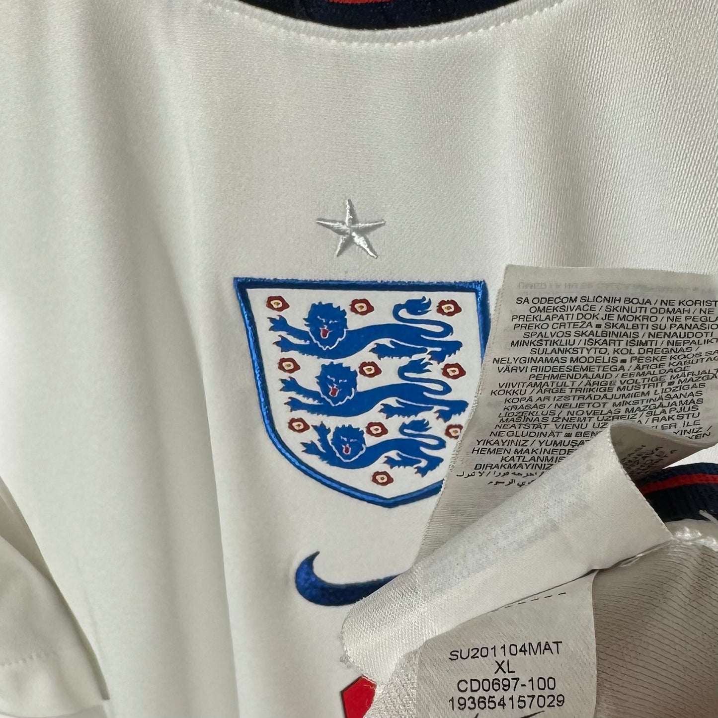 England 2020 Home Shirt Kane #9 - XL