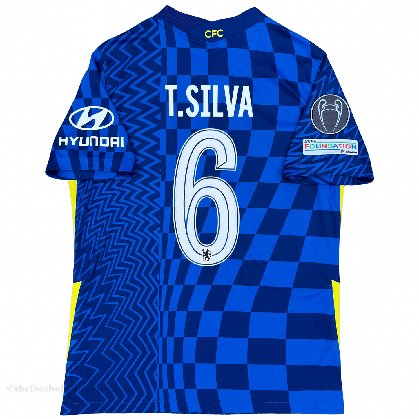 Chelsea 2021/22 Home Thiago Silva #6 - Large