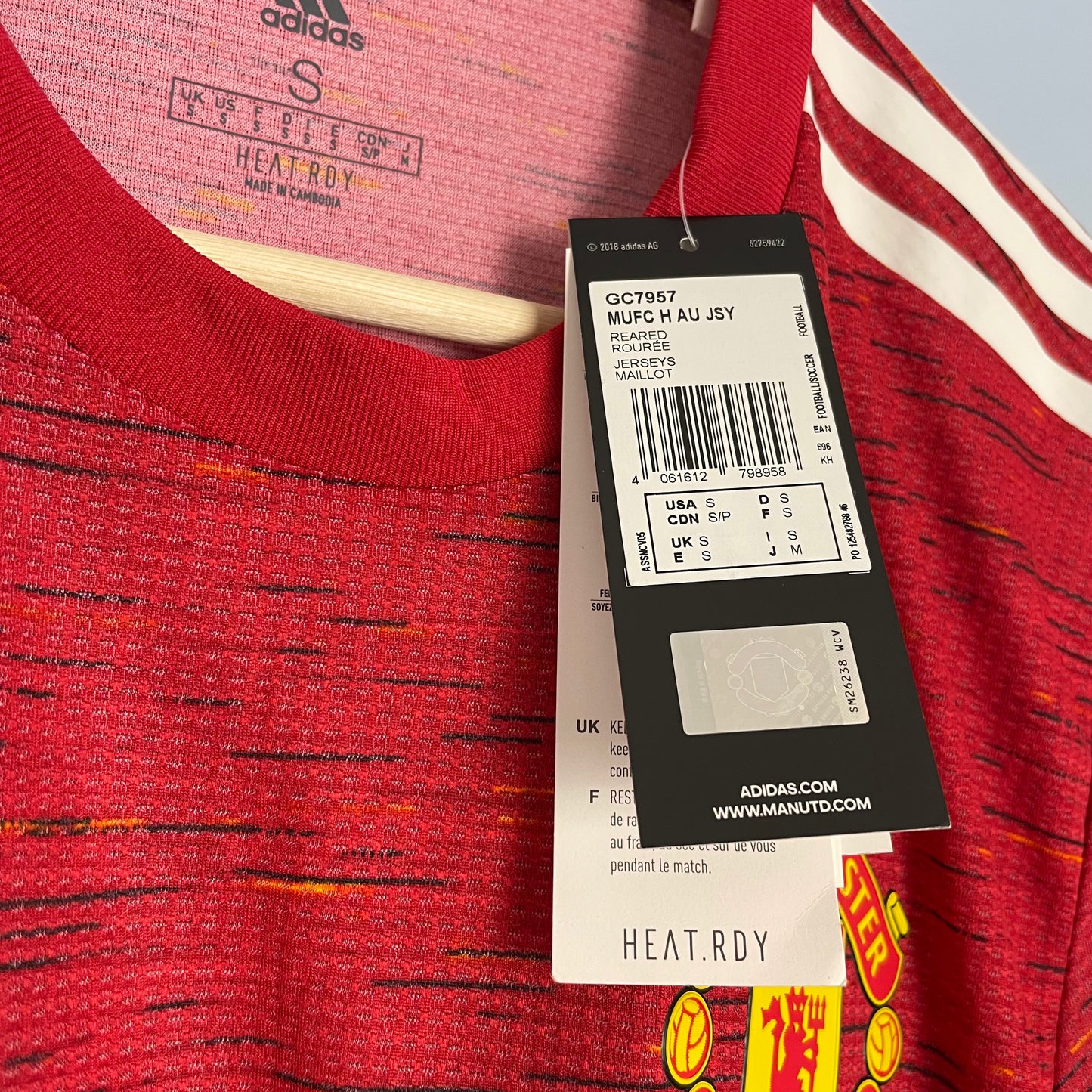 Manchester United 2020/21 Home Authentic Shirt BNWT - (Multiple Sizes)