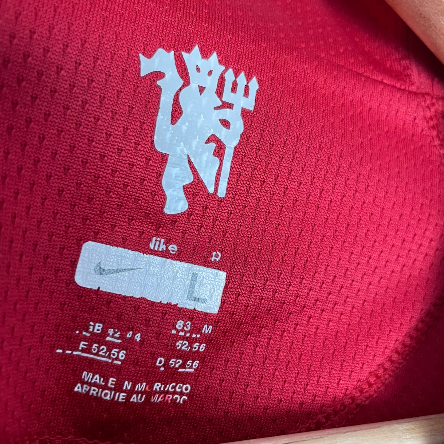 Maillot Manchester United 2007-09 Domicile Original Tevez #32 - Grand
