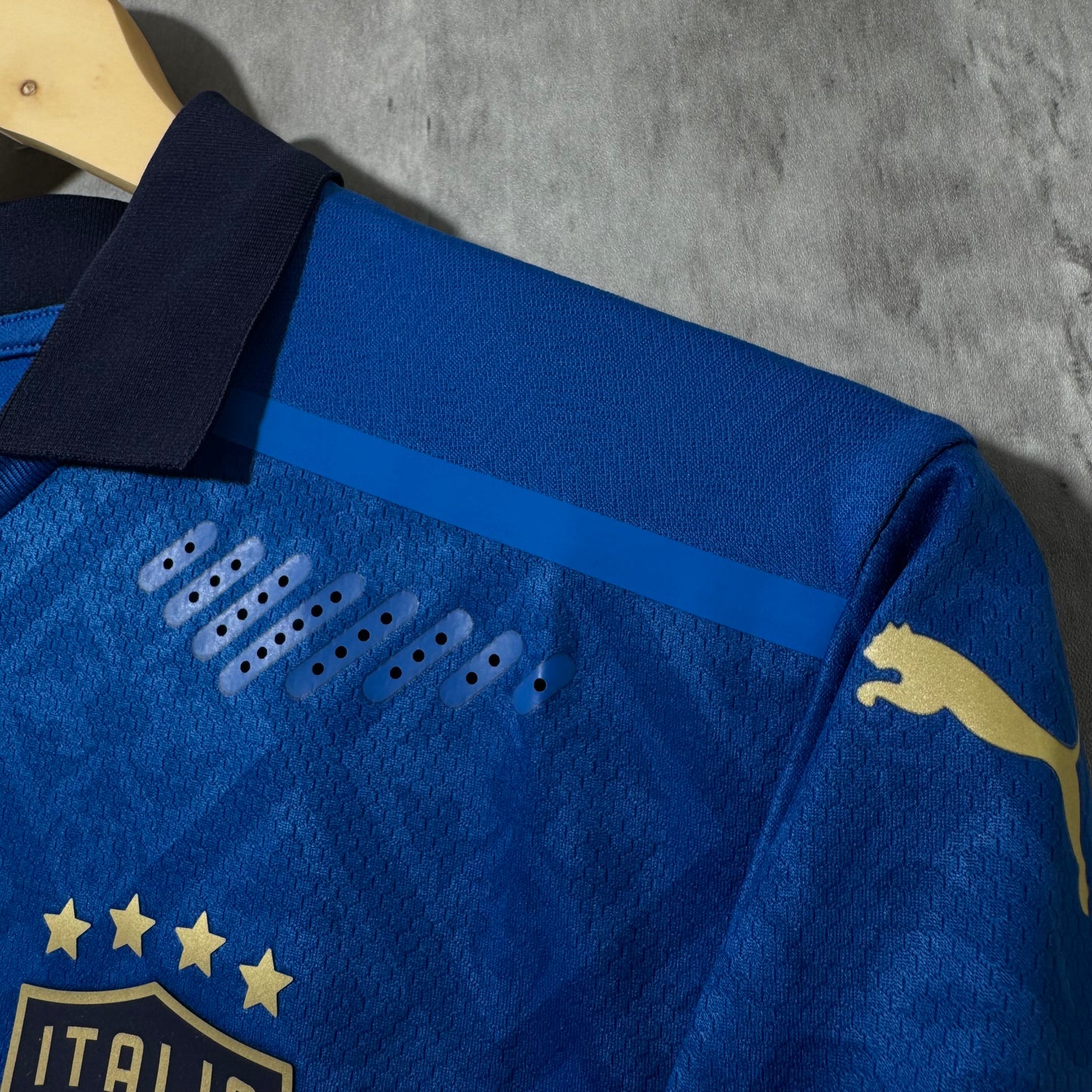 Italy 2020/21 Home Authentic Euro 2021 Final Chiellini #3 - Small