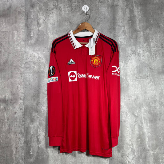 Manchester United 2022/23 Home L/S Shirt Ronaldo #7 - Large