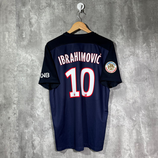 PSG 2015/16 Home Shirt Ibrahimovic #10 - Large