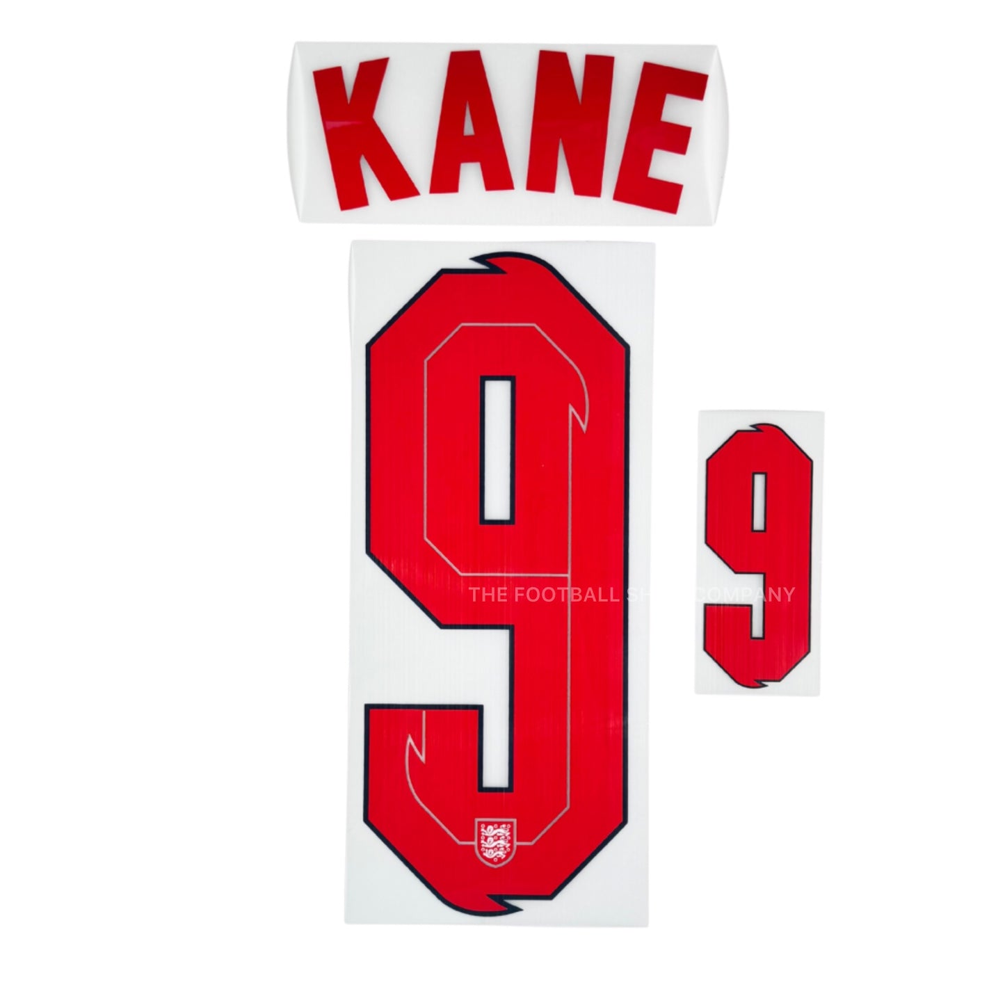 2020-22 England Home Kane #9 Name Set