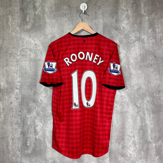 Manchester United Home 2012/13 Shirt Rooney #10 - Large