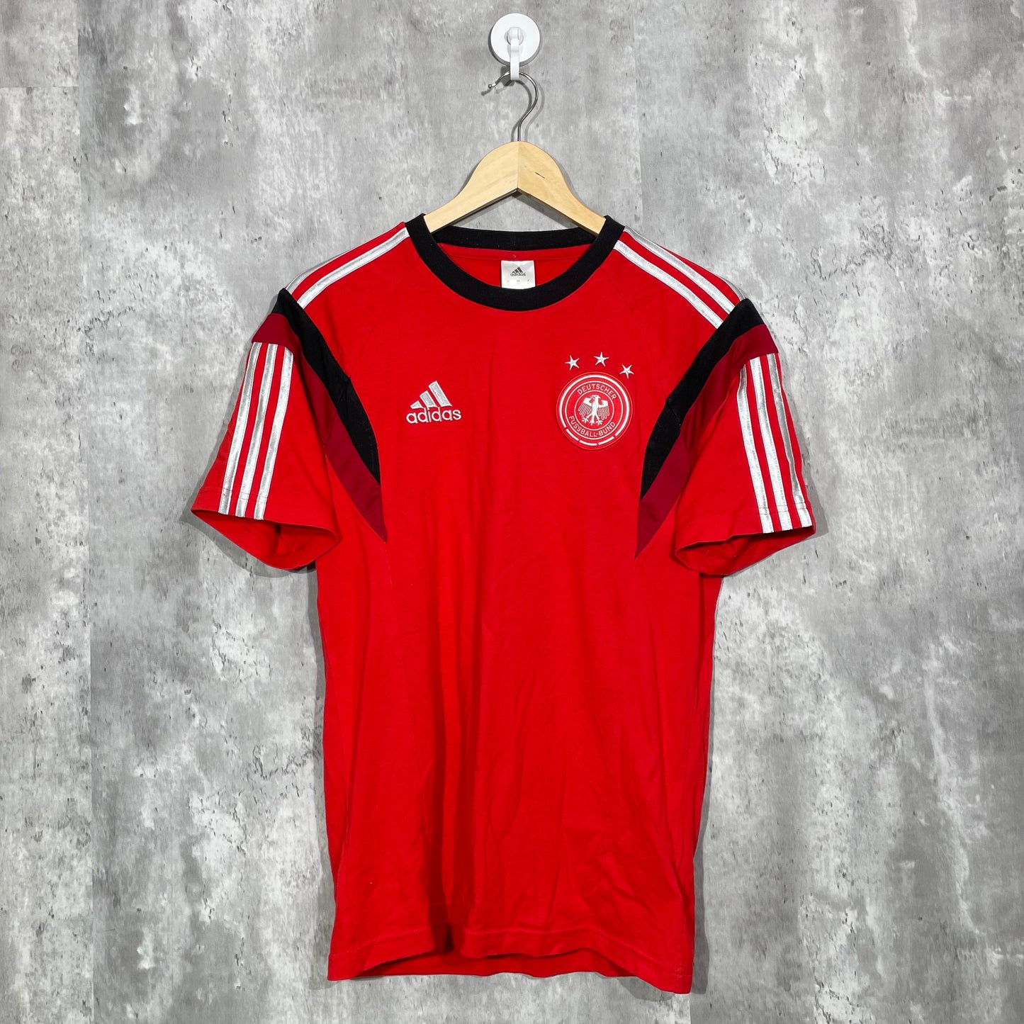 Germany Adidas Red Shirt - Small