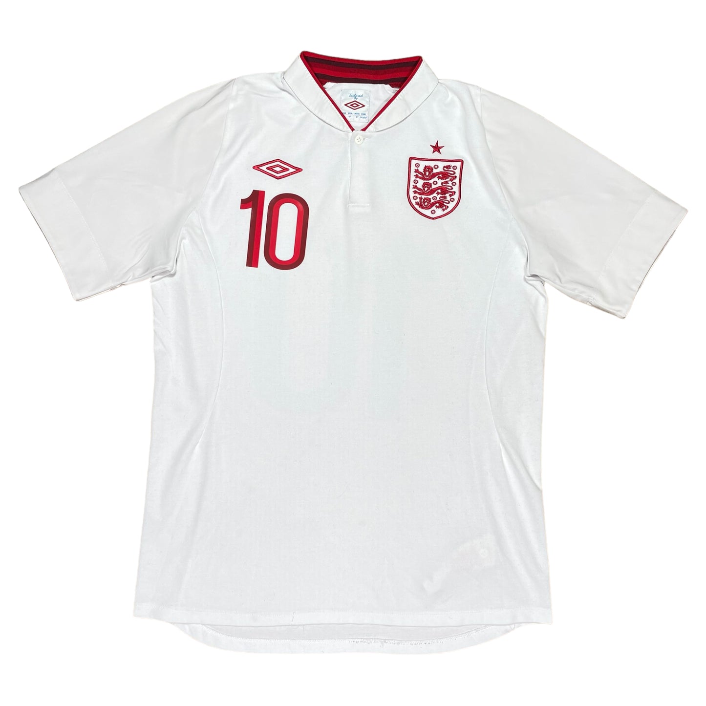 England 2012 Home Shirt Rooney #10 - Large