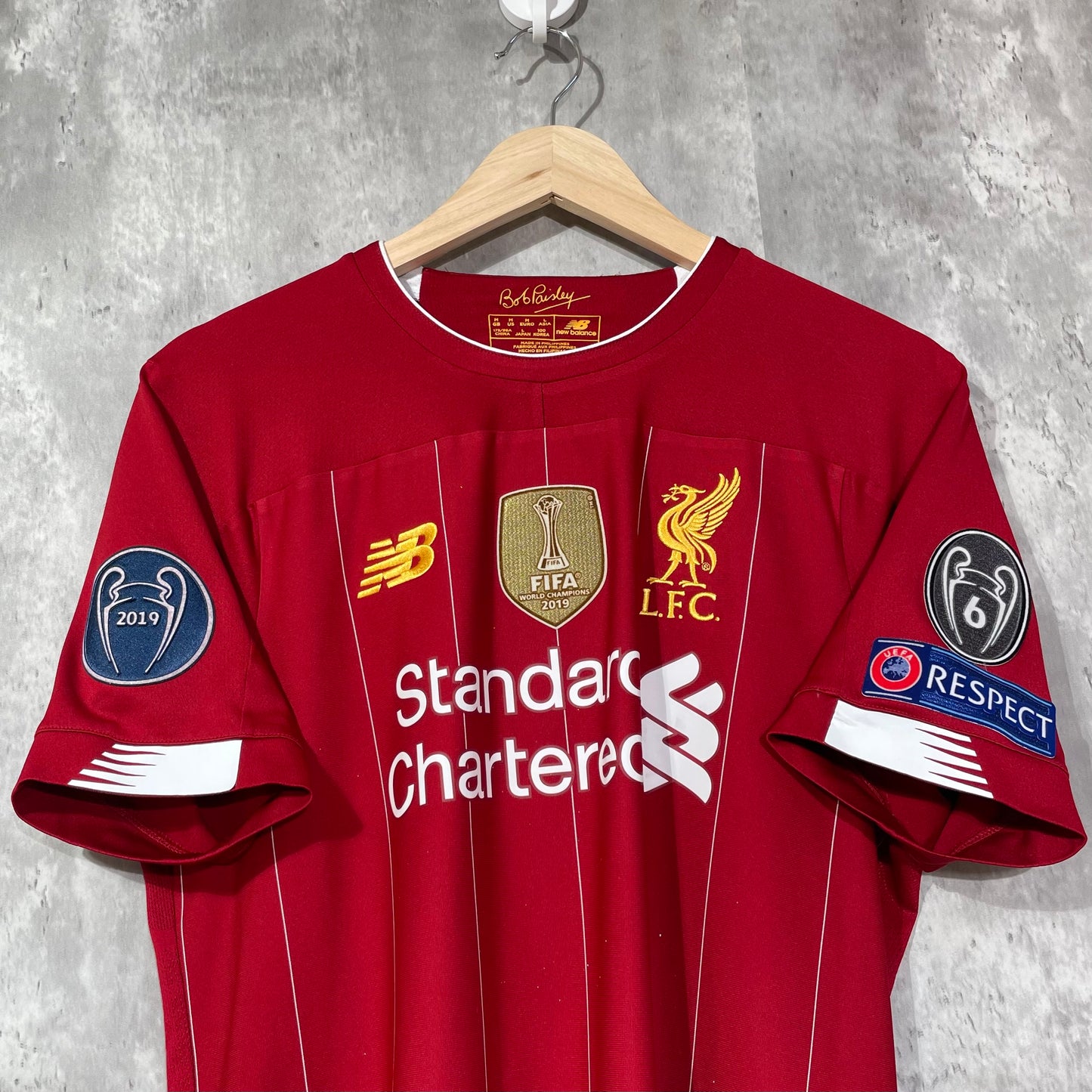 Liverpool 2019/20 Home Virgil #4 - Medium