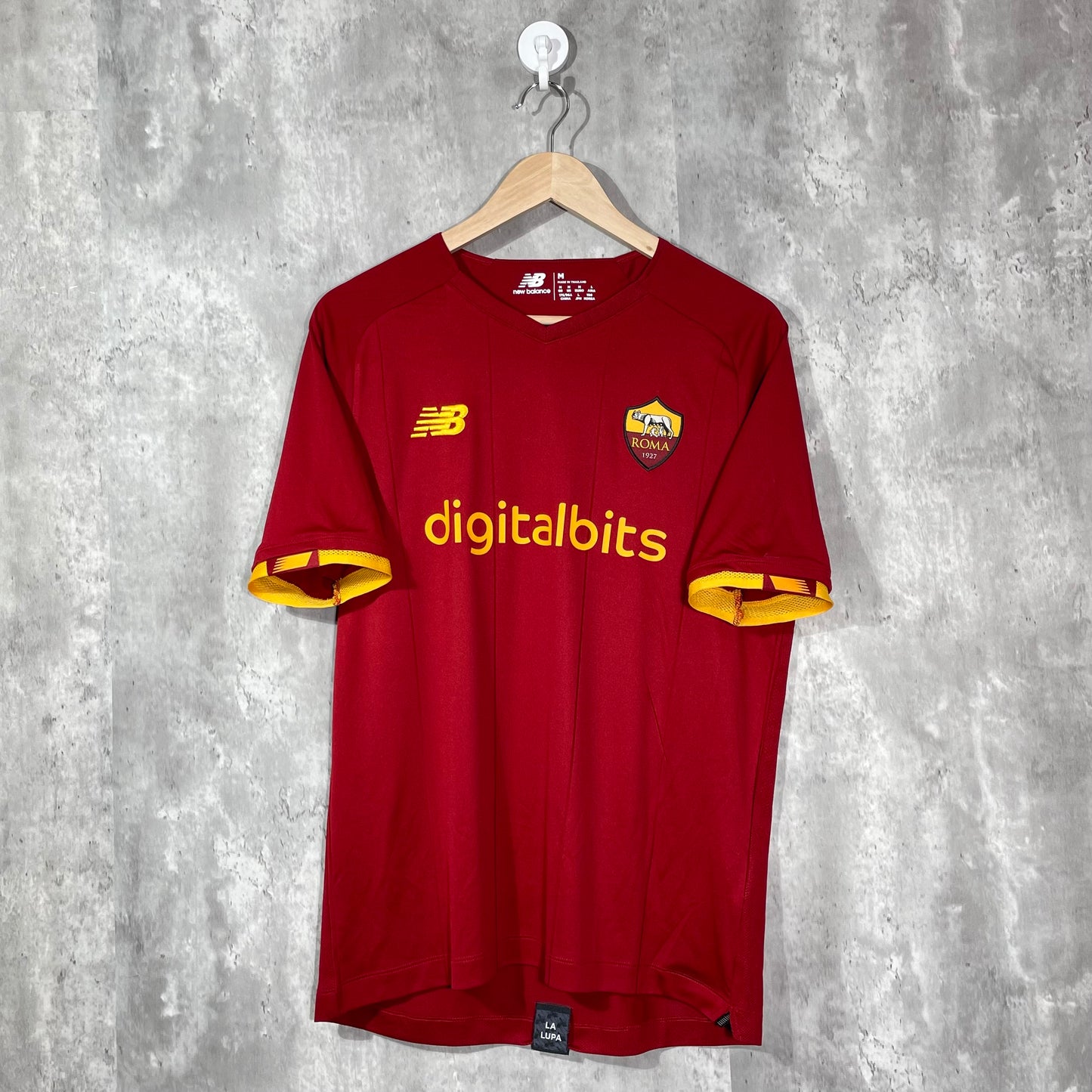 Roma 2021/22 Home Shirt Dybala #21 - Medium