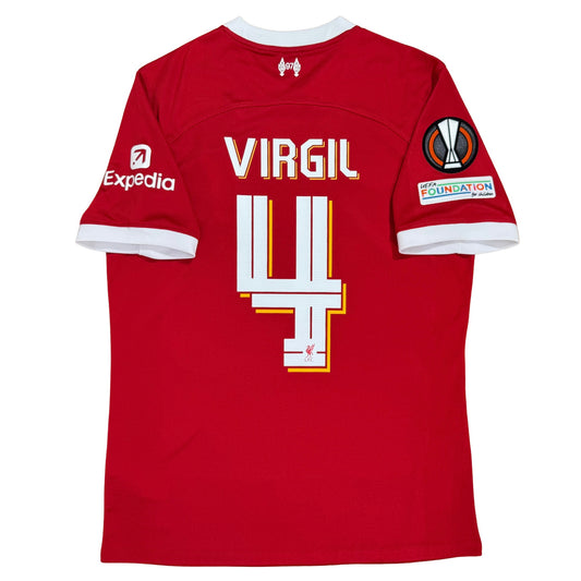 Liverpool 2023/24 Home Virgil #4 - Medium