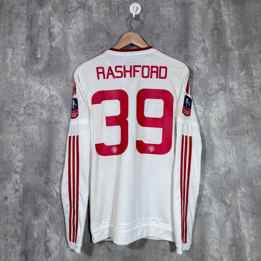 Manchester United 2015/16 Away L/S Rashford #39 - Small