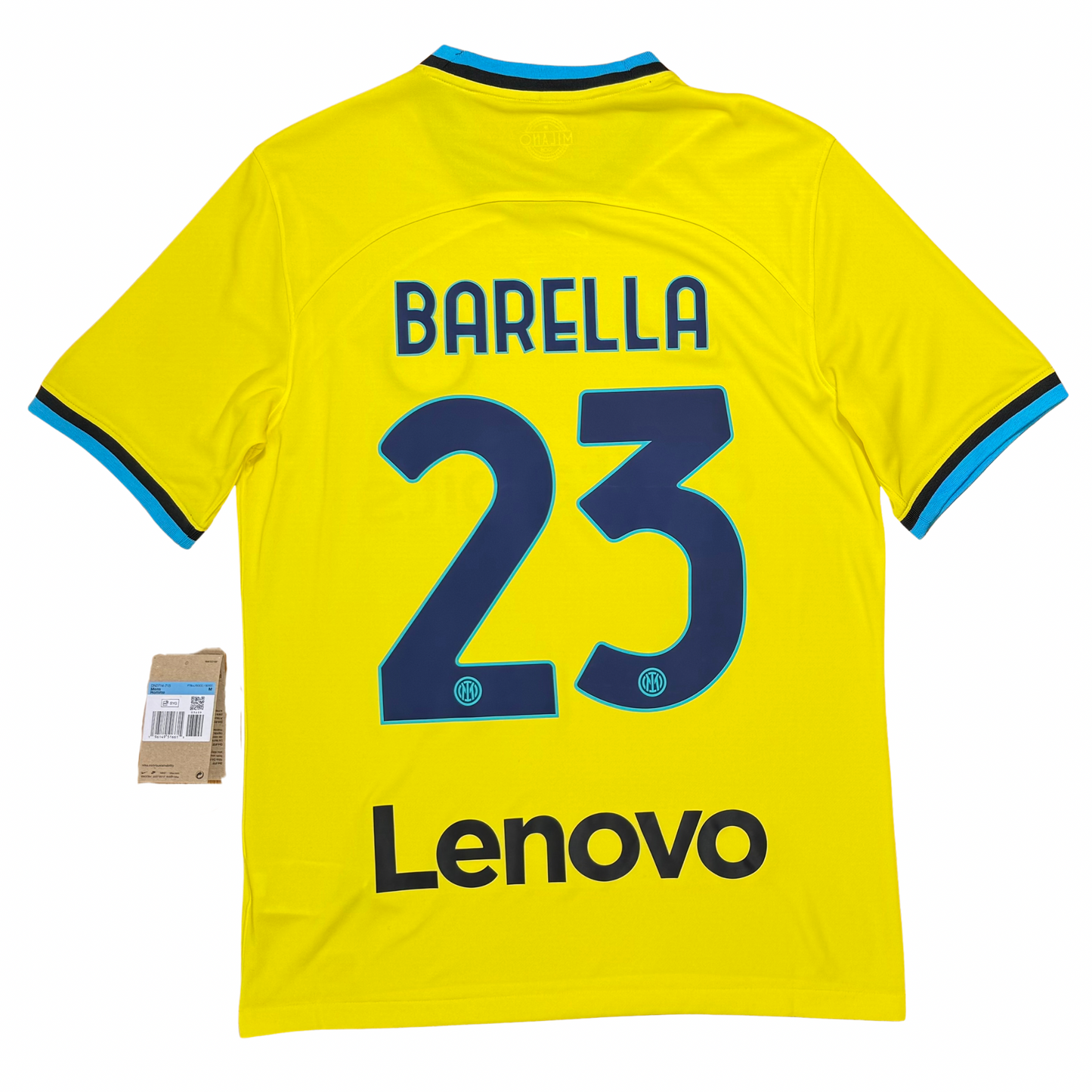 Inter Milan 2022/23 Third Barella #23 BNWT- Medium