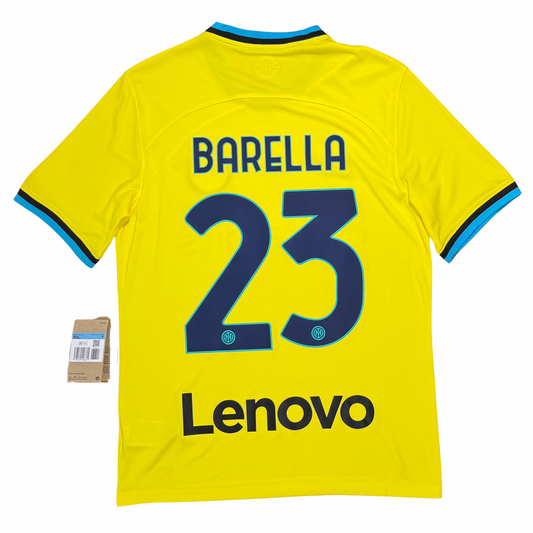 Inter Milan 2022/23 Third Barella #23 BNWT- Medium