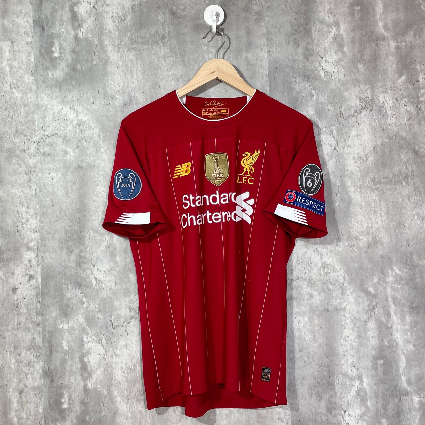 Liverpool 2019/20 Home Virgil #4 - Medium