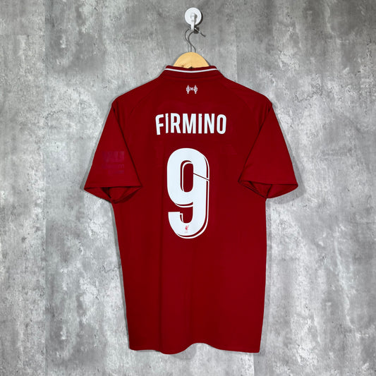 Liverpool 2018/19 Home Firmino #9 - Large