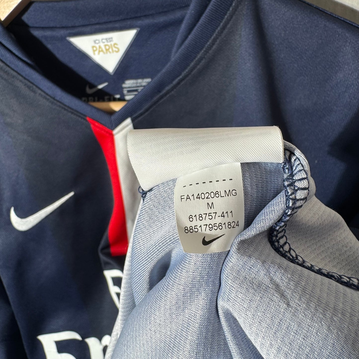 PSG 2014/15 Home Shirt Ibrahimovic #10 - Medium