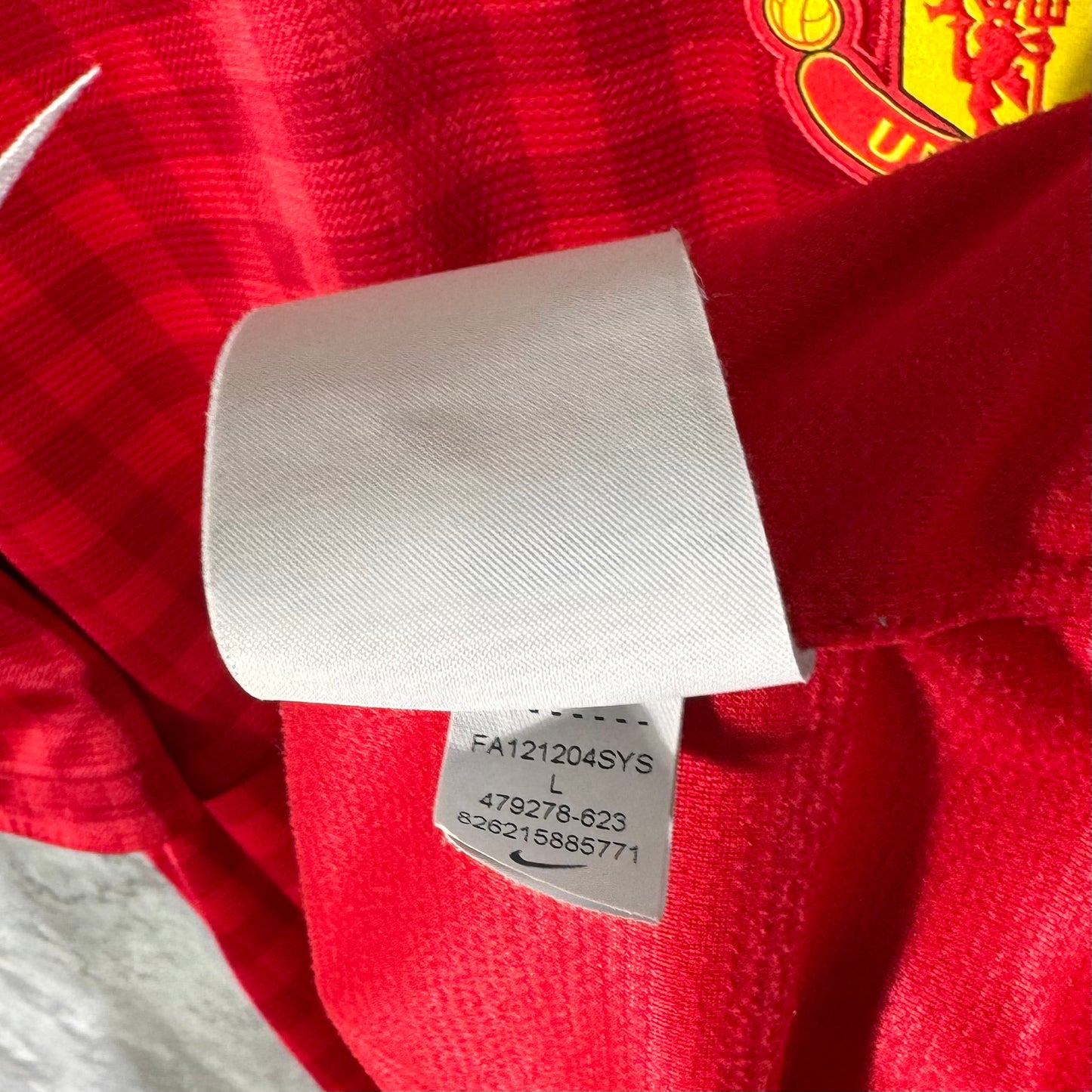 Manchester United Home 2012/13 Shirt Rooney #10 - Large