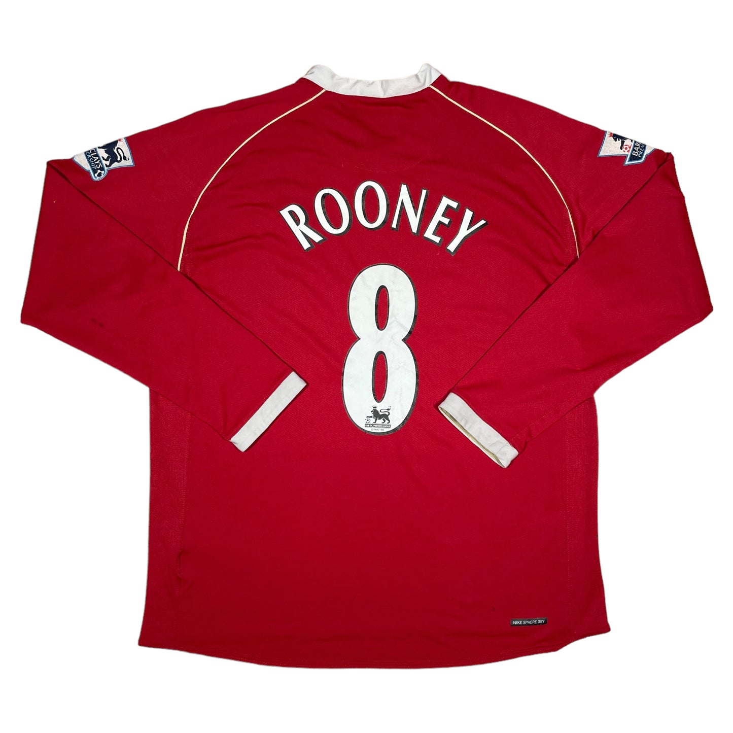 Manchester United 2006/07 Rooney #8 L/S - Large