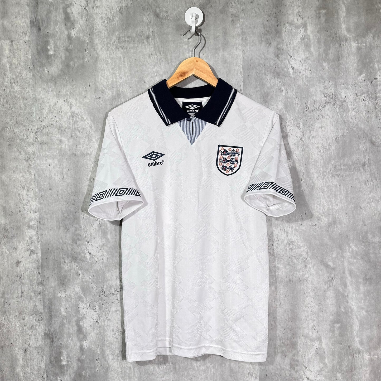 England 1990-1992 Home shirt-  small