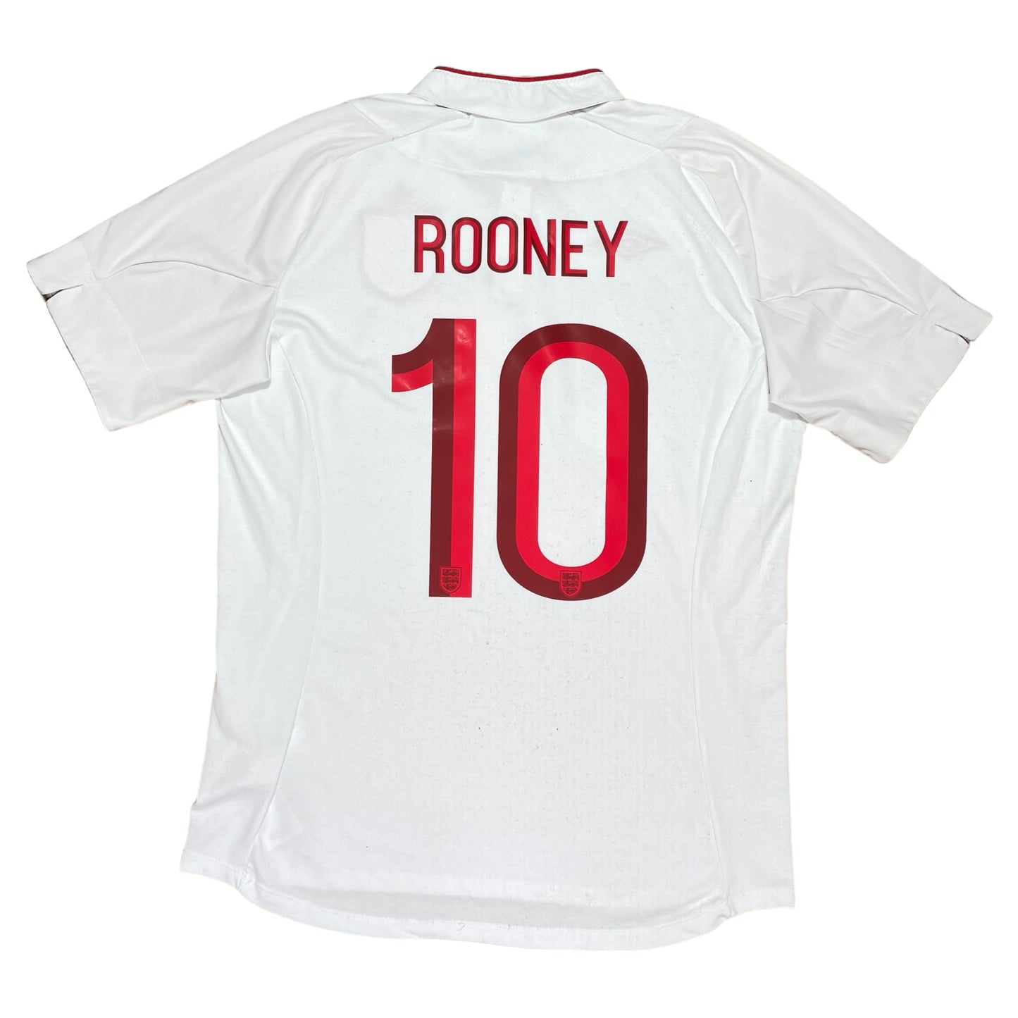 England 2012 Home Shirt Rooney #10 - Large