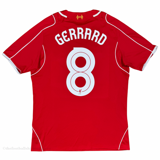Liverpool 2014/15 Home Gerrard #8 - Medium
