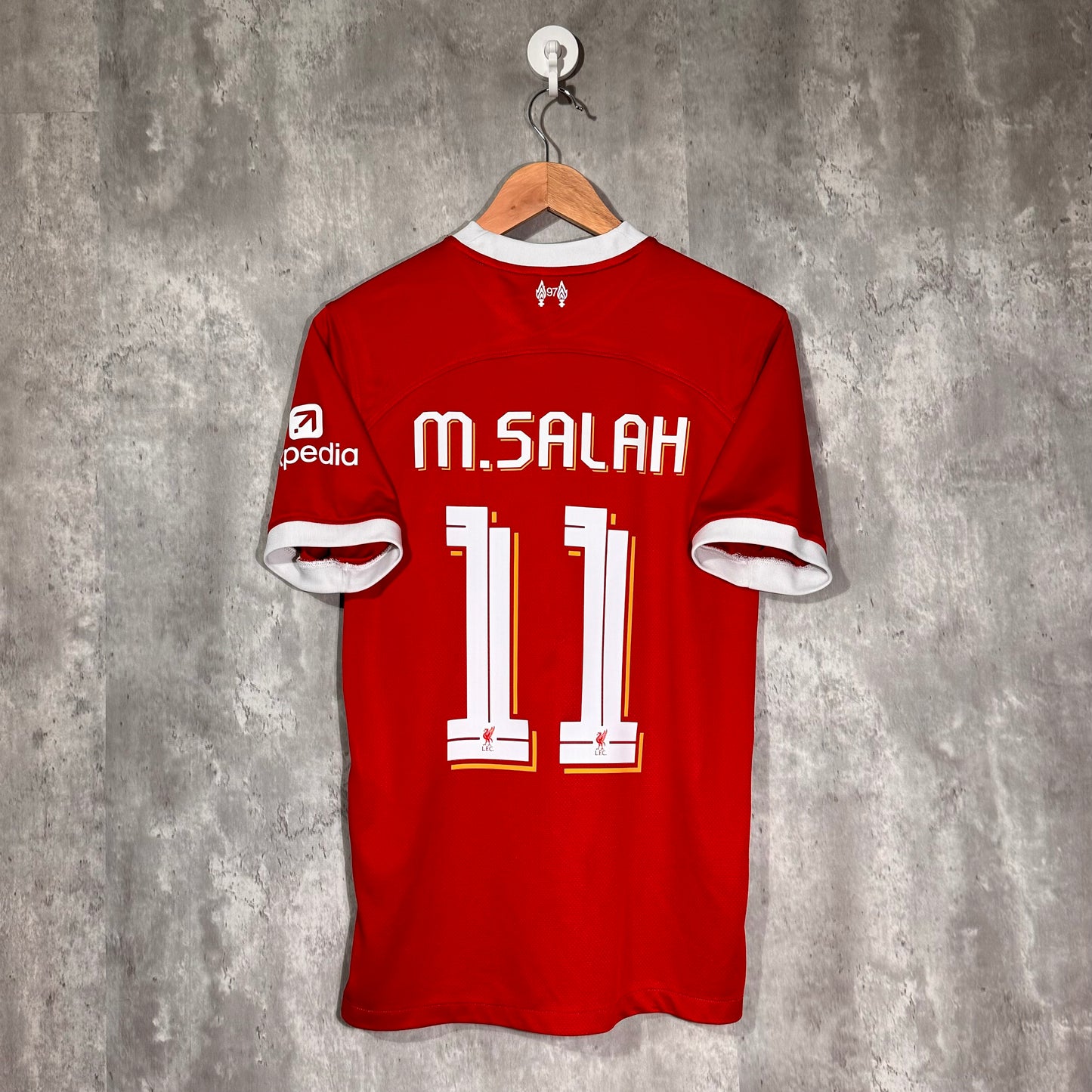 Liverpool 2023/24 Home Original Shirt Salah #11 - Medium