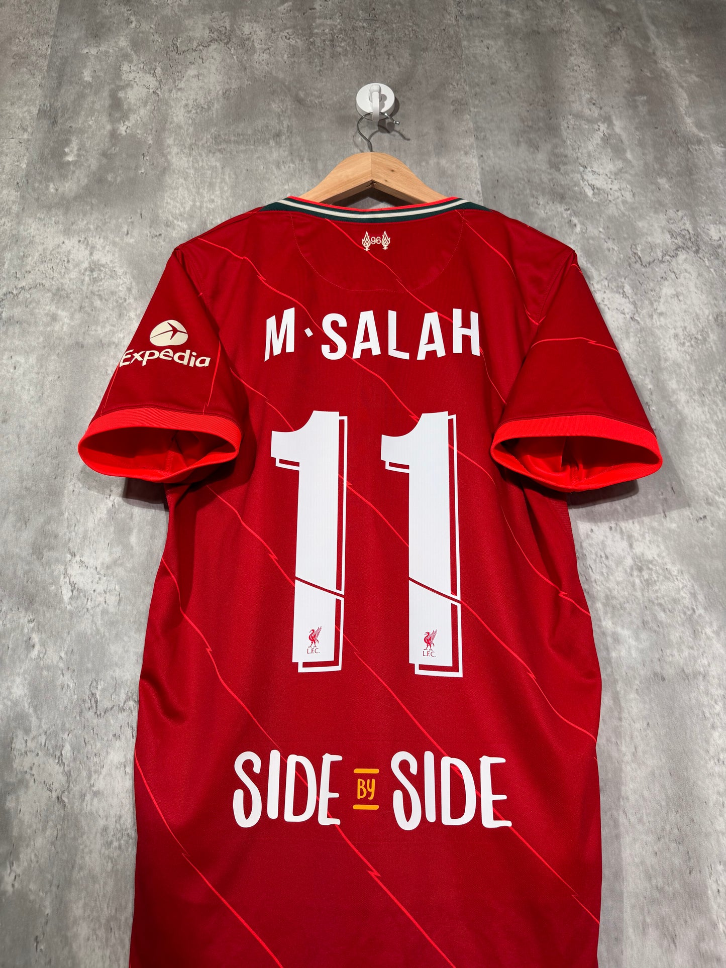 Liverpool 2021/22 Home Original Shirt Salah #11 - Large