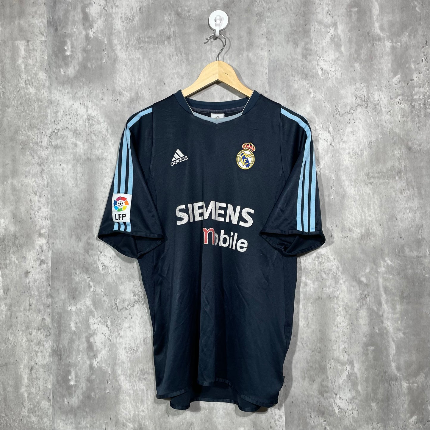 Real Madrid 2003/04 Away Shirt Zidane #5 - Large