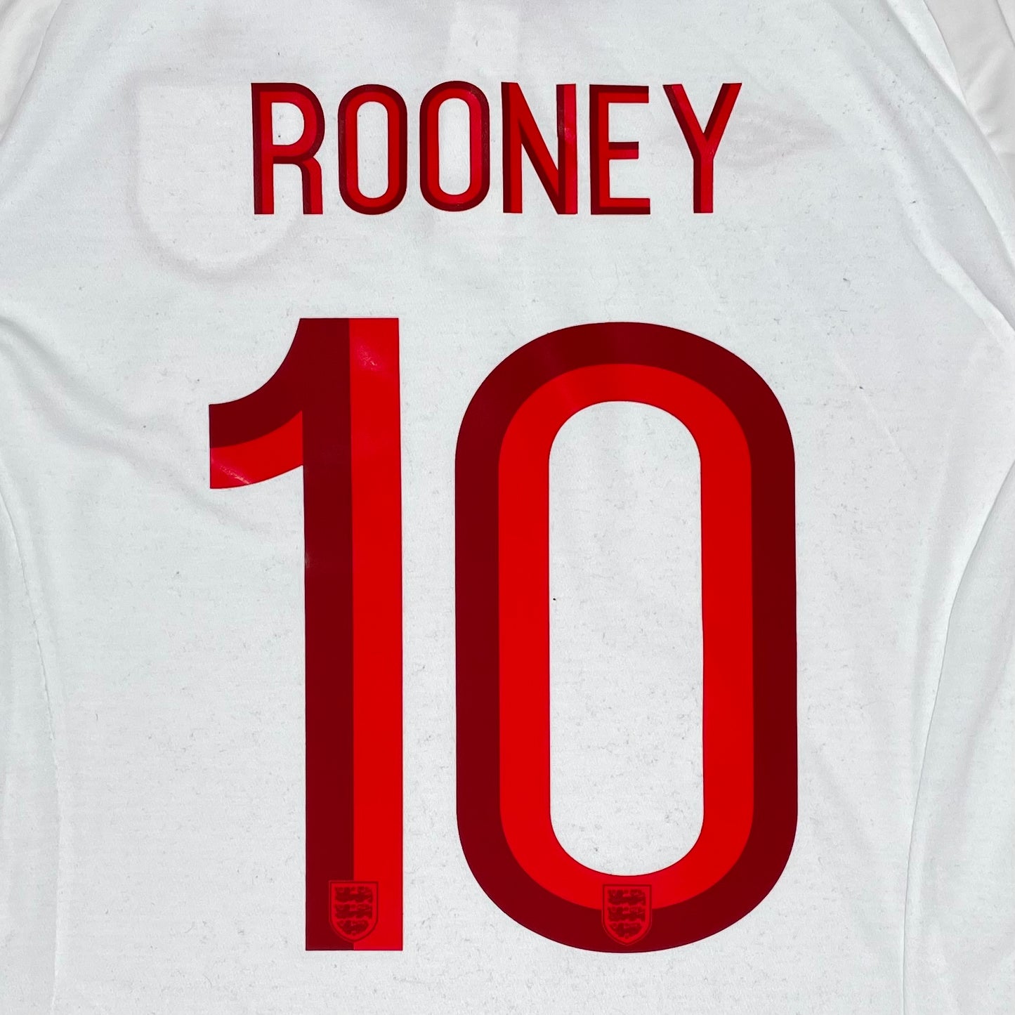 England 2012 Home Shirt Rooney #10 - Large