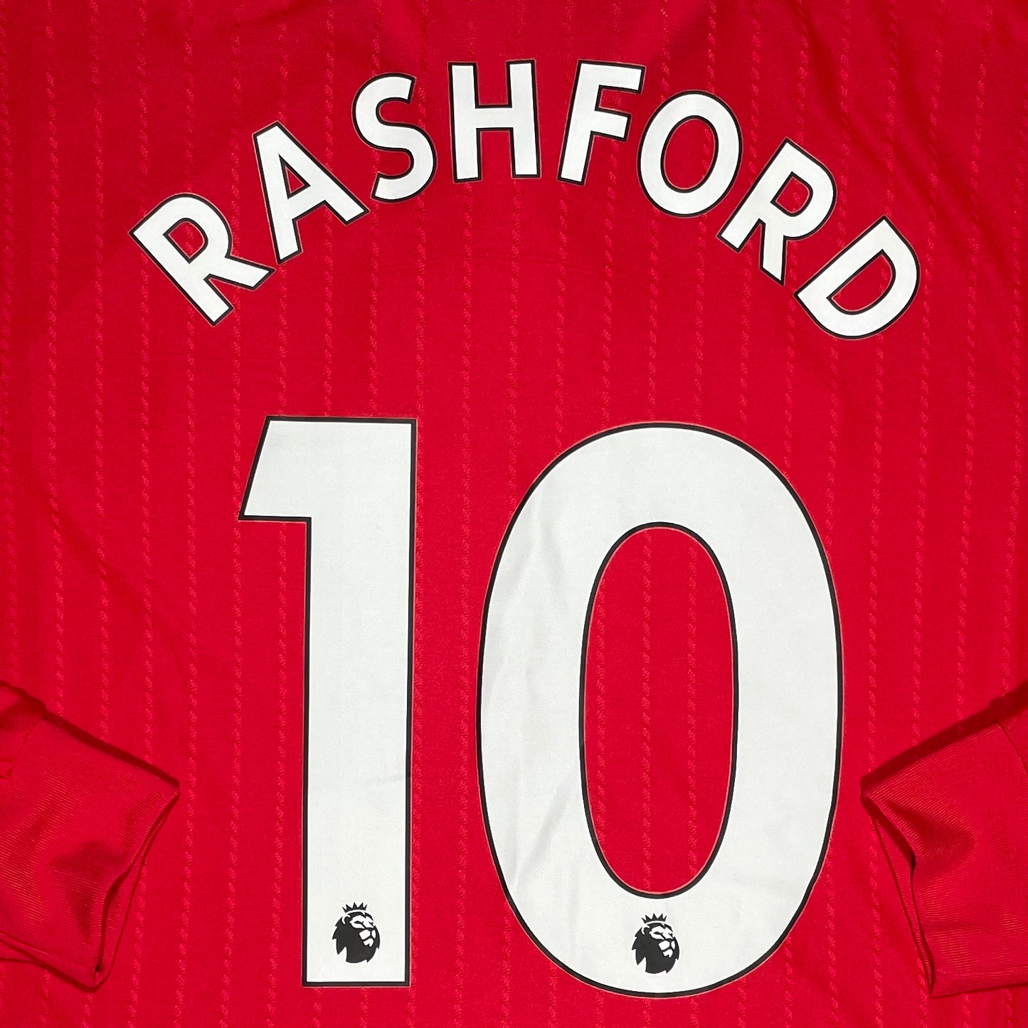 Manchester United 2022/23 Authentic L/S Original Shirt Rashford #10 - Medium